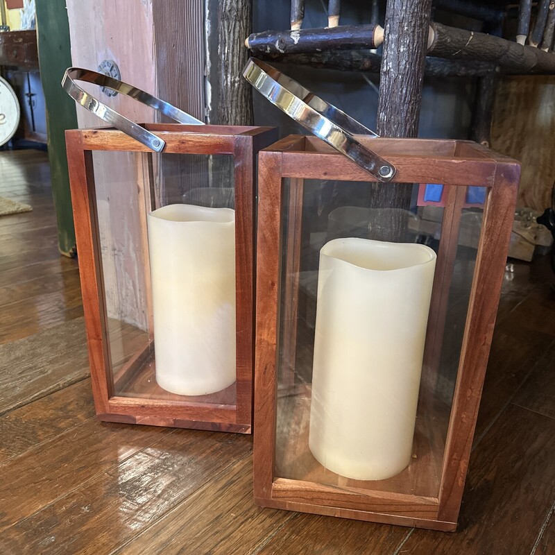 West Elm Lantern - Set Of 2

Size: 18Tx10W