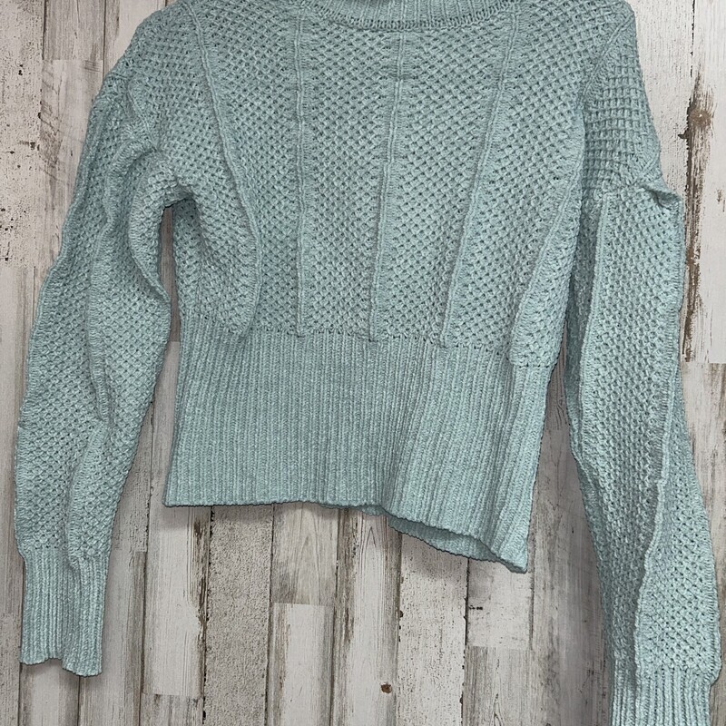 XS Teal Knit Sweater