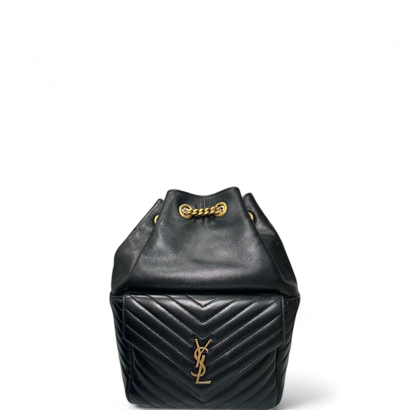 YSL Joe Quilted Leather