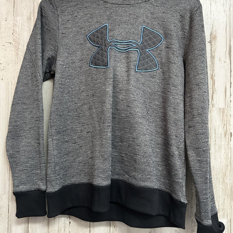 S Grey Heathered Hoodie