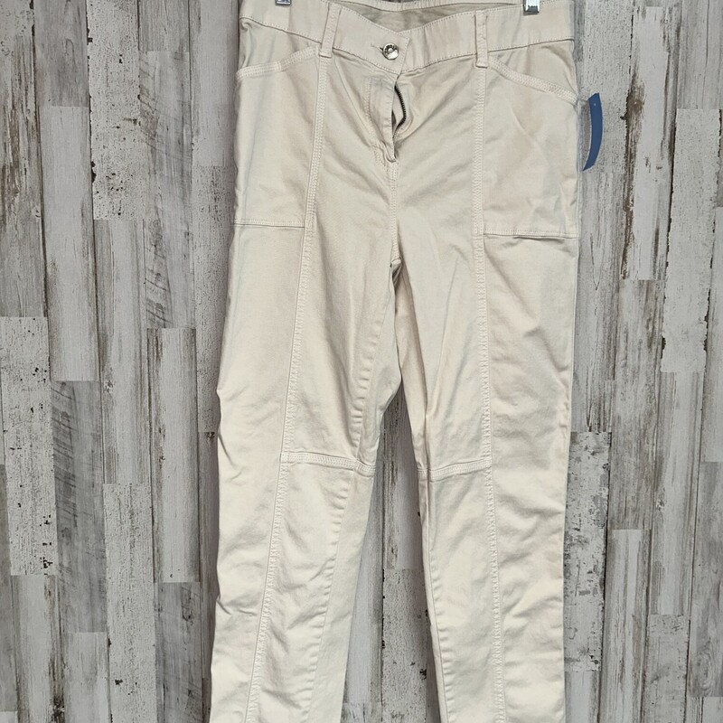 1R Lt Beige Button Pants