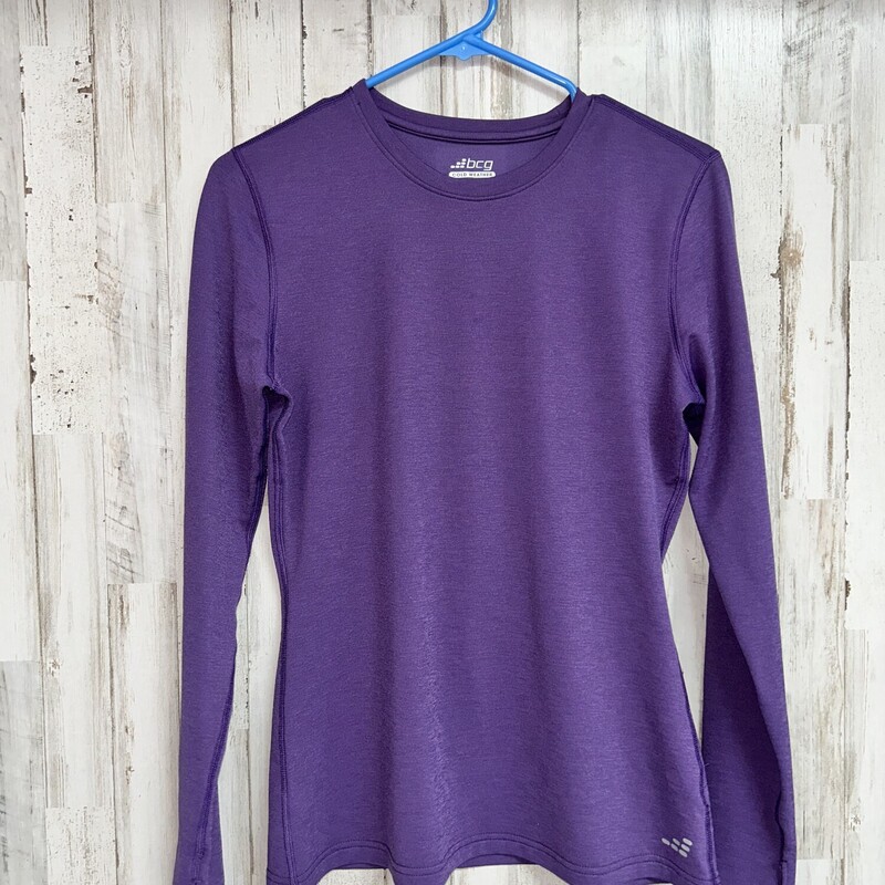 M Purple Longsleeve, Purple, Size: Ladies M