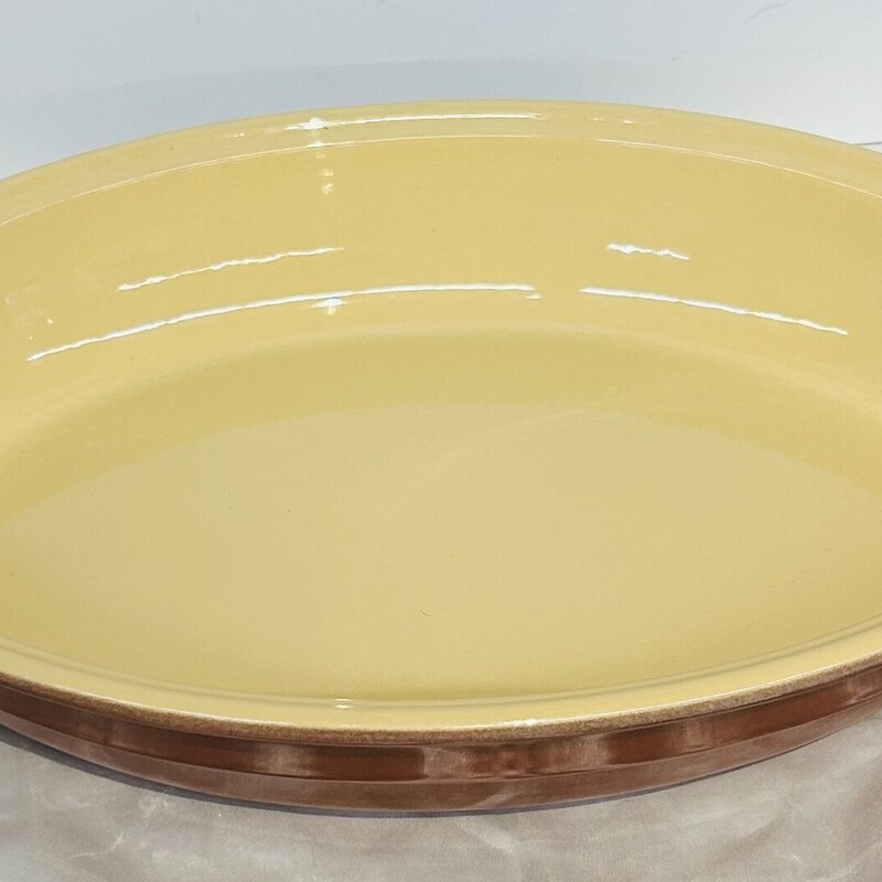 Emile Henry Baking Dish
Cream Brown
Size: 17.5 x2.75 H