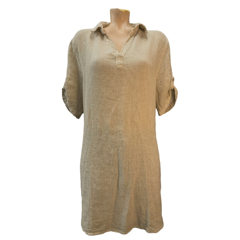 Made In Italy NWT, Tan, Size: L