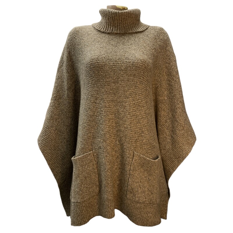 Michael Kors Poncho, Brown, Size: XL