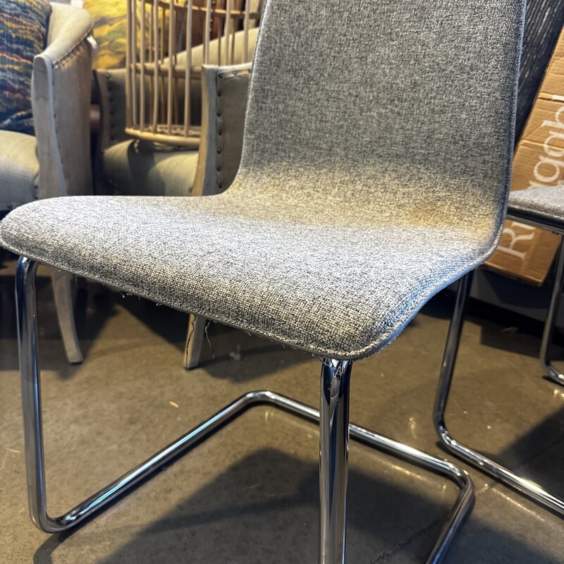 CB2 Tweed Chairs