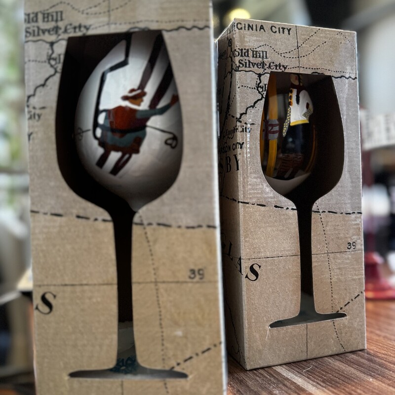 Gifts Of Tahoe Wine Glass
Hand Painted