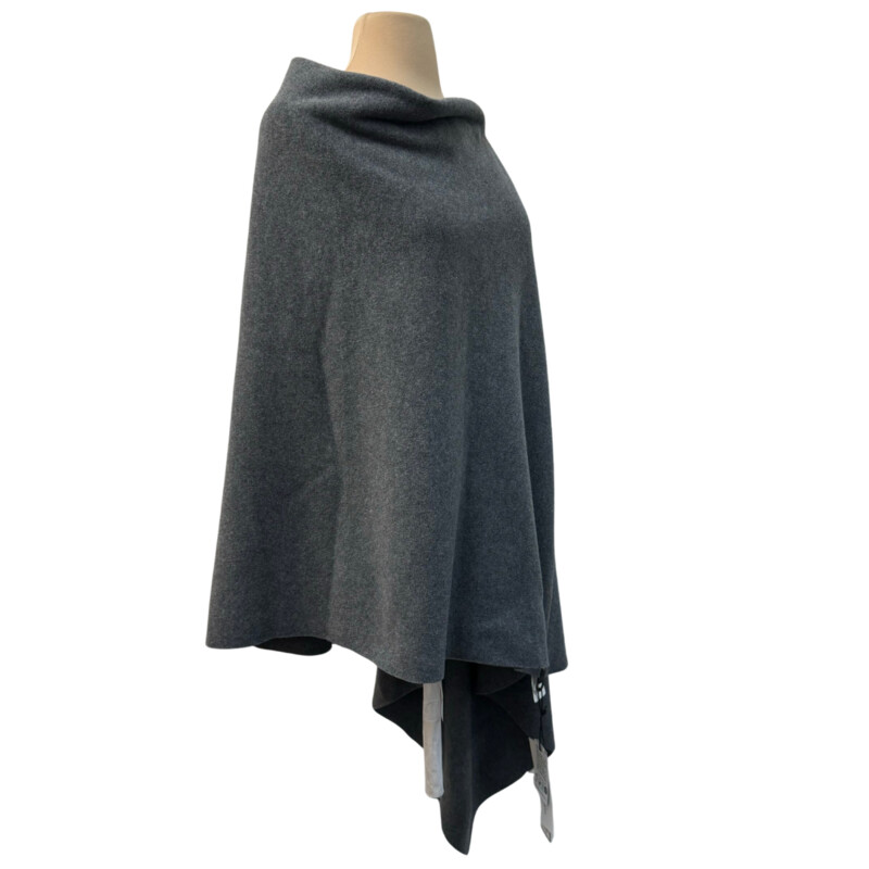 New Henriette Steffensen Poncho
EcoLife Yarns
Sustainable Fibers
Retails for $95.00
Color: Gray
One Size