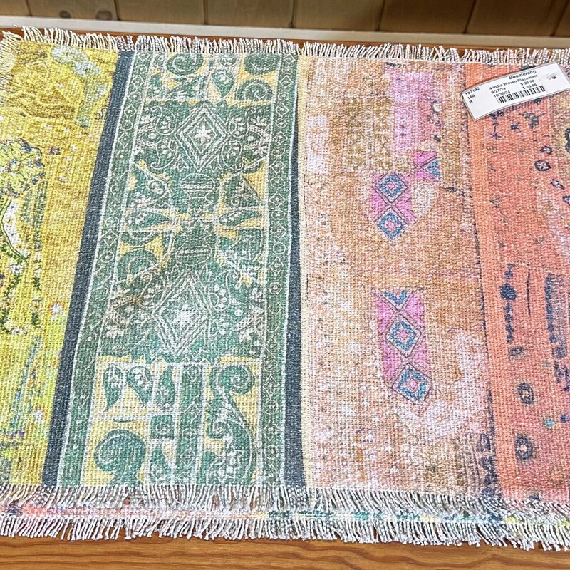 4 India Woven Placemats