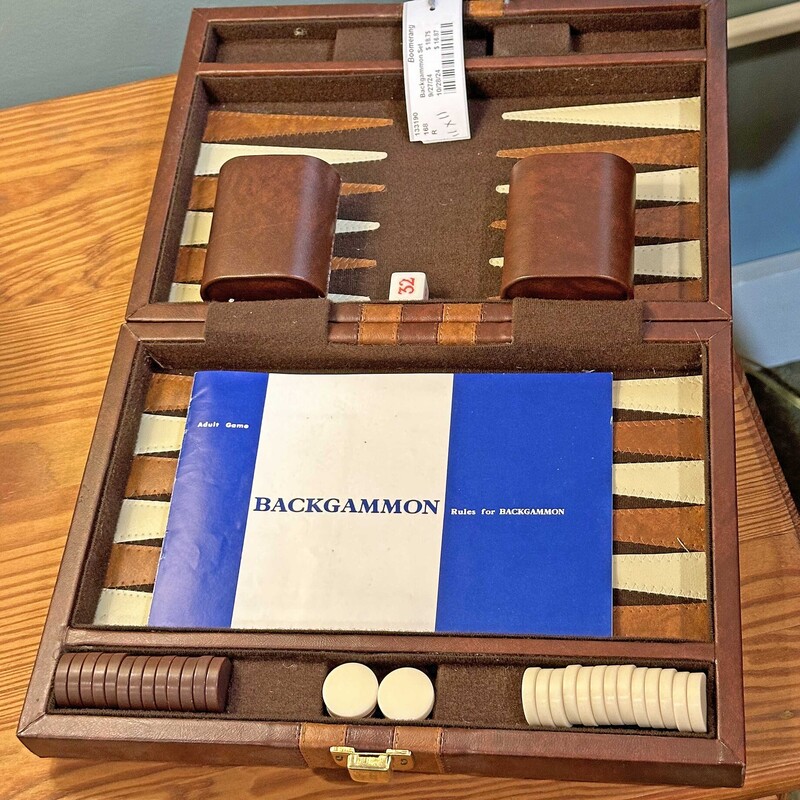 Backgammon Set
11 In x 11 In.