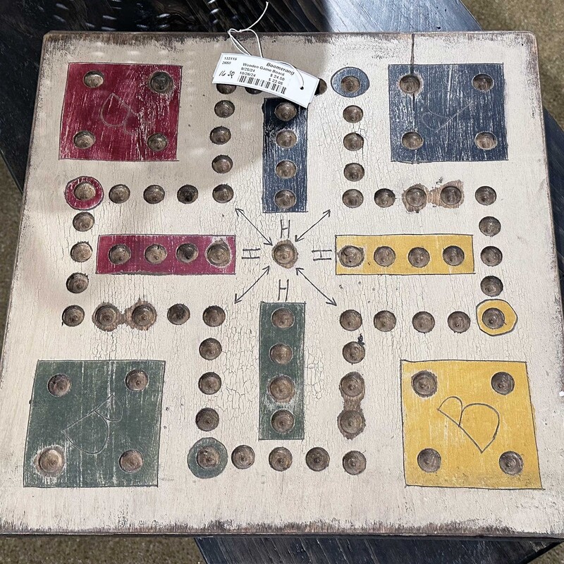 Wooden Game Board
11 In Square