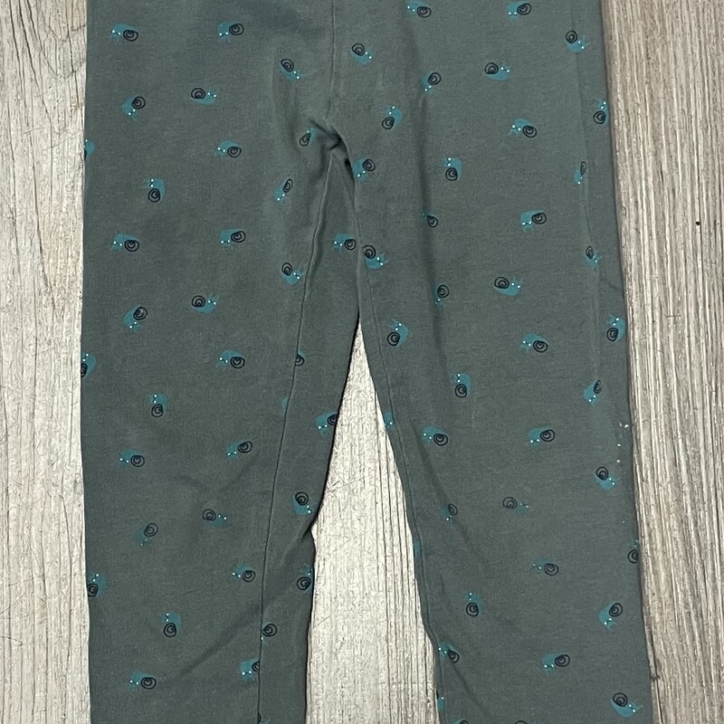 Boutchoou Legging, Green, Size: 3Y