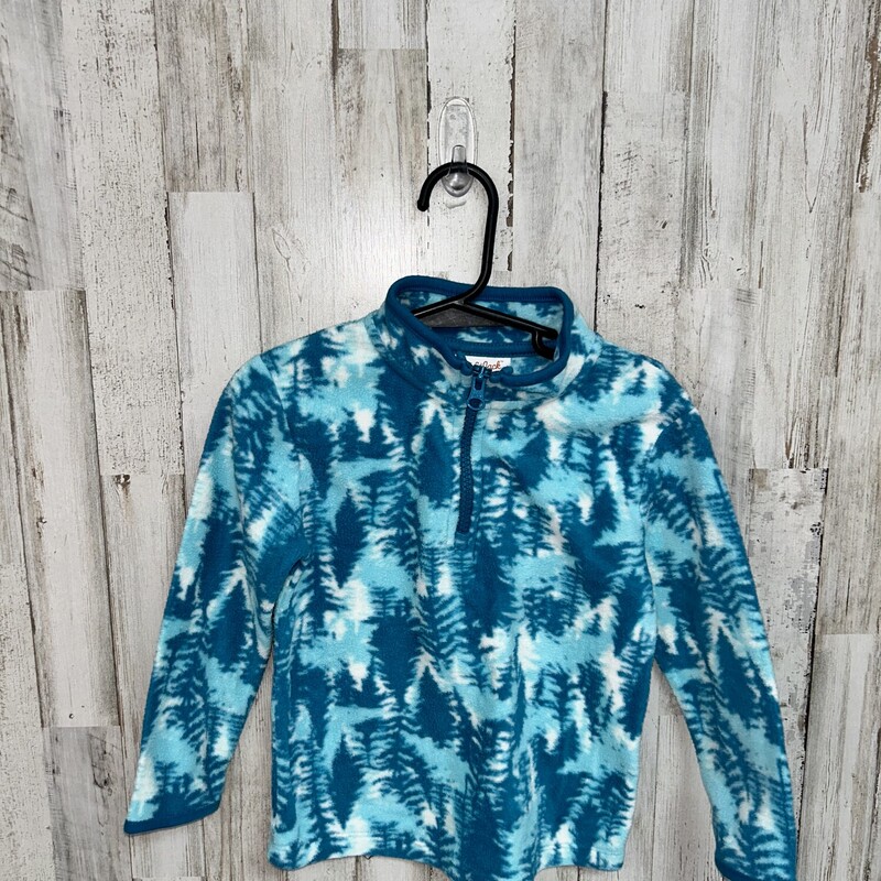 3T Blue Tree Pullover, Blue, Size: Boy 2T-4T