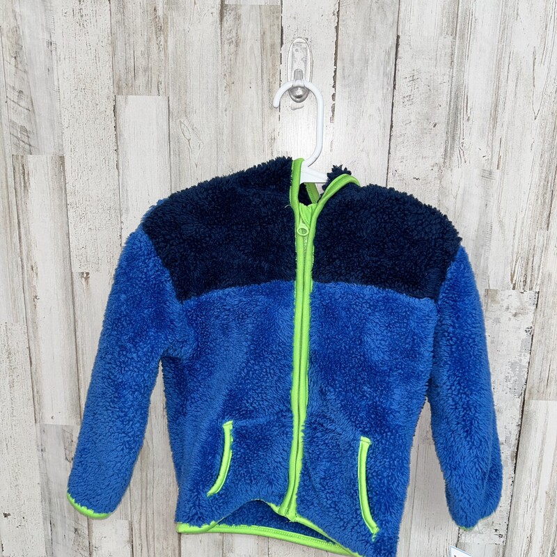 3T Blue Fuzzy Jacket