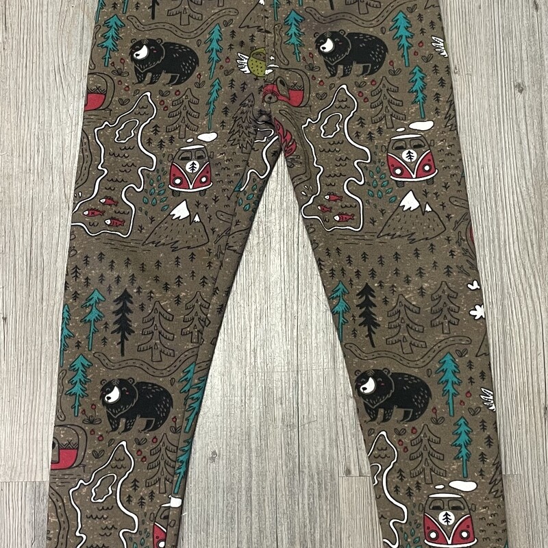 Just Cozy Lined Legging, Multi, Size: 7-8Y