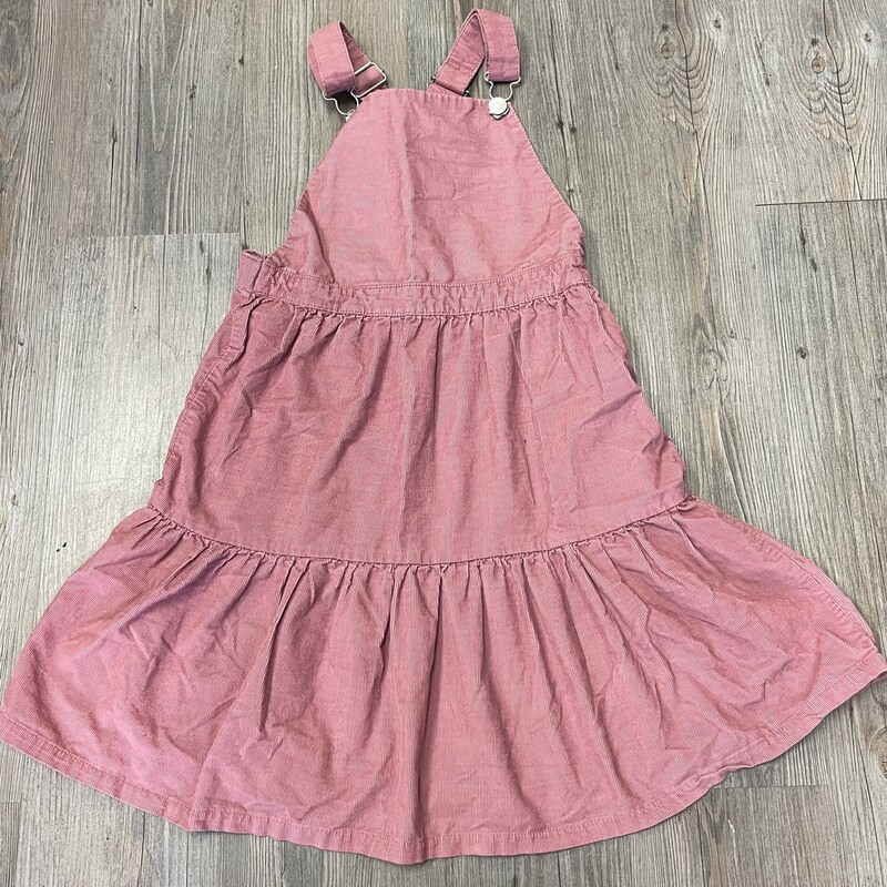 H&M Cosrduroy Overall Dre, Pink, Size: 6-7Y