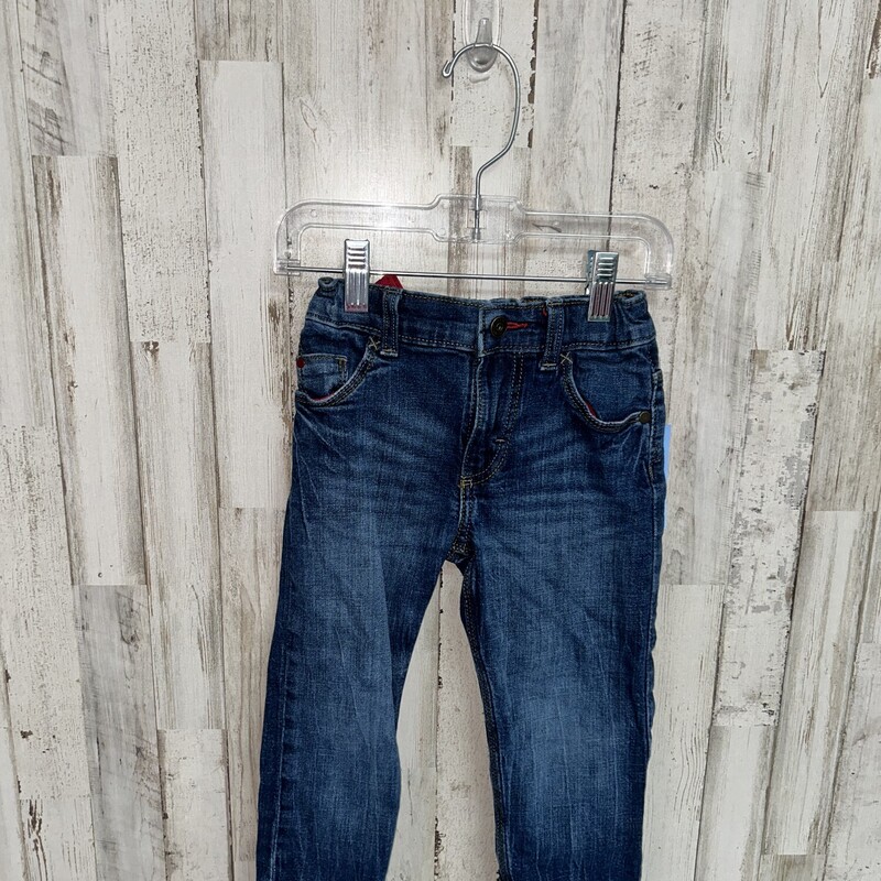 4 Regular Taper Jeans, Blue, Size: Boy 2T-4T