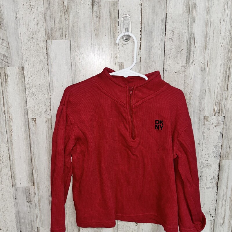 5 Red Zip Pullover