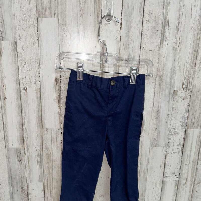 18M Navy Button Pants