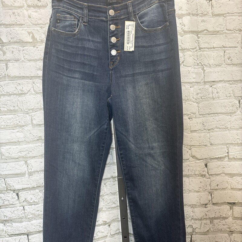 Judy Blue Boyfbuttonf, Denim, Size: 7/28