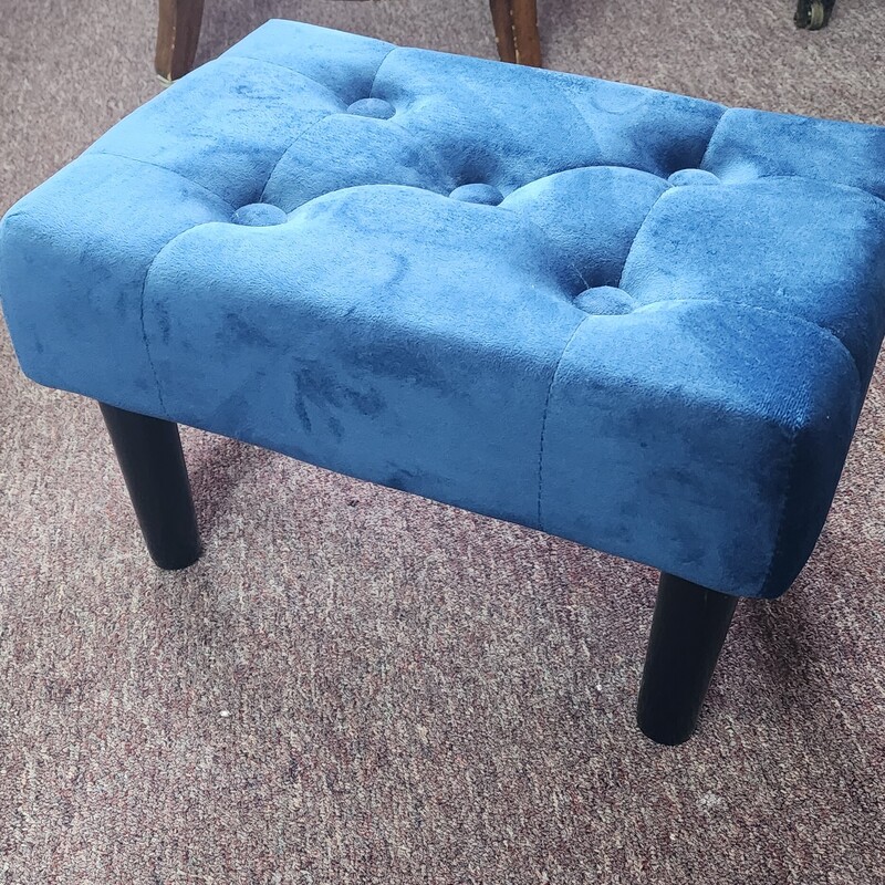 Velvet Footstool