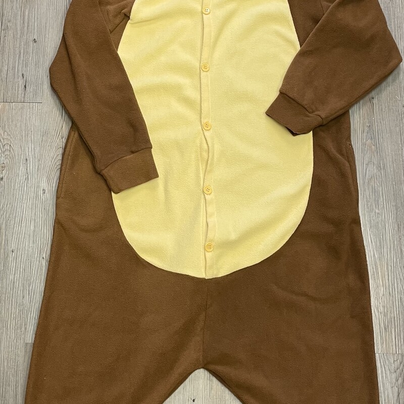 Bear Costume, Brown, Size: 10-12Y