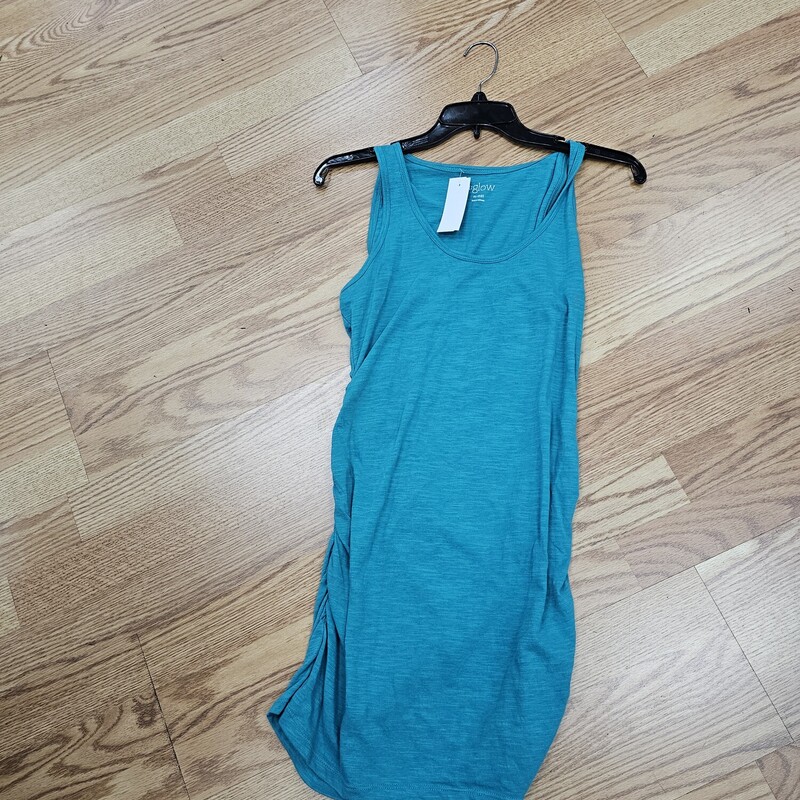 AGLOW TANK TOP, TURQUOIS, Size: Medium