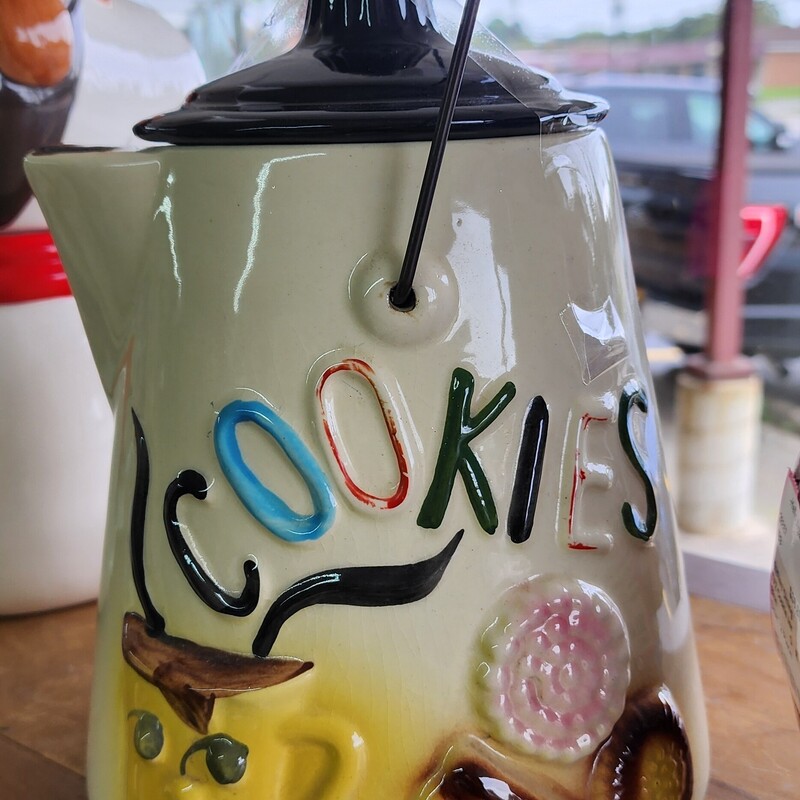 American Bisque Cookie Jar, Teapot, Size: W/Lid