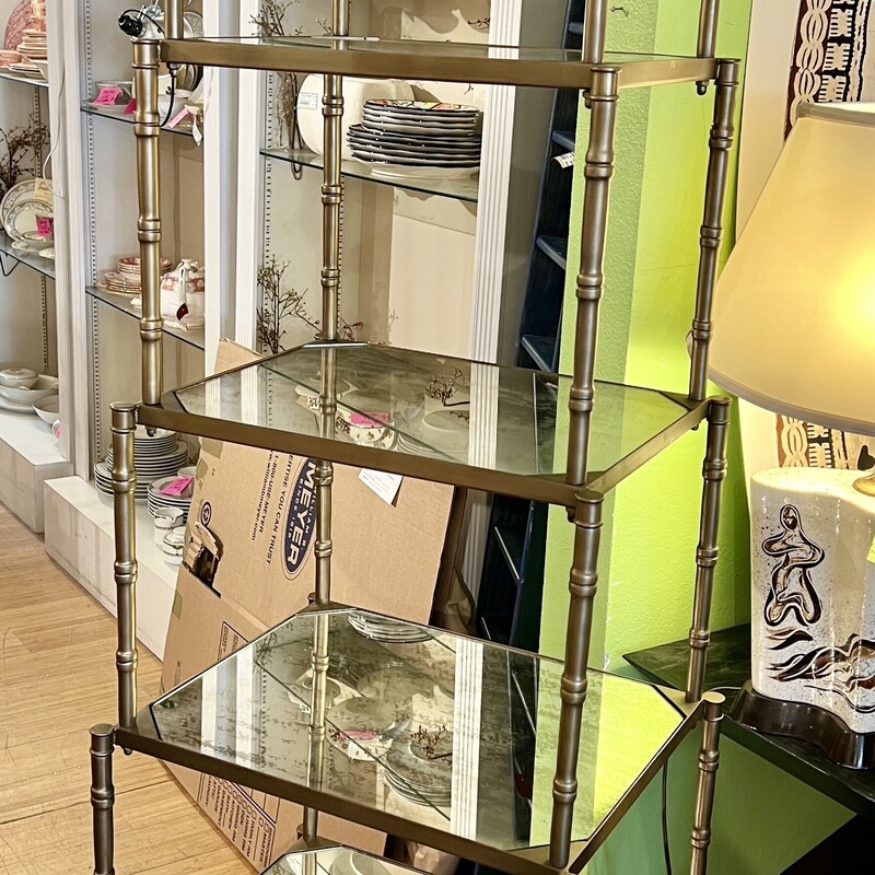 Etagere 6 Mirrored Shelve