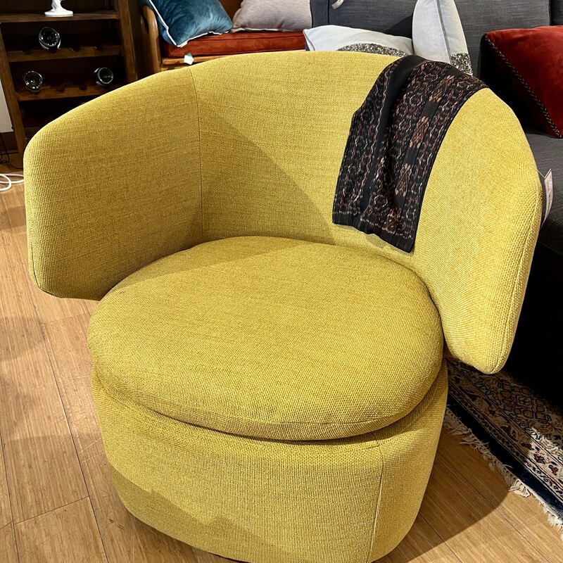 Crescenet Chair,  Swivel,  West Elm