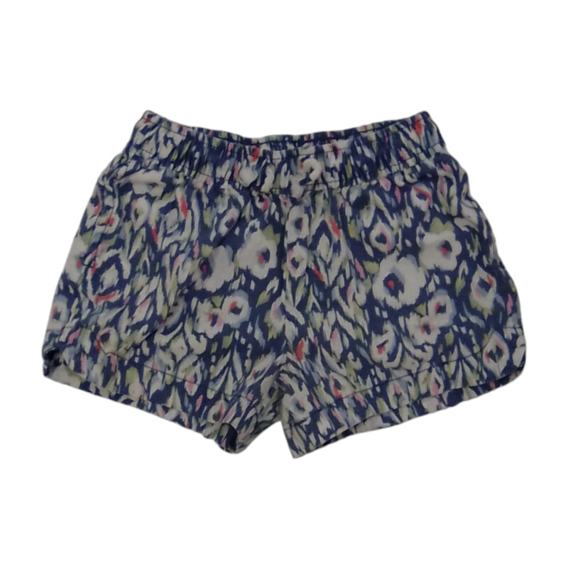 Shorts: Blue & Patterned