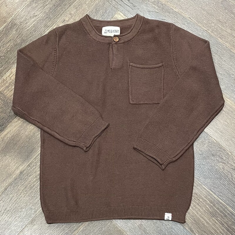 Me & Henry Knit Top, Brown, Size: 4-5Y

New Sample!