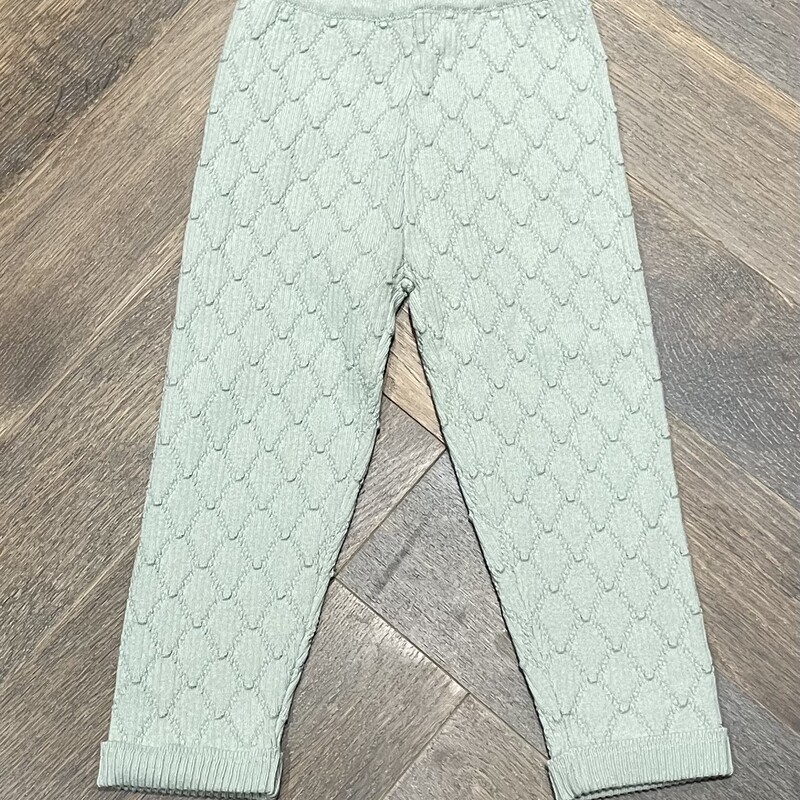 Ettie * H Knit Leggings, Mint Green, Size: 12-18M

New Sample!