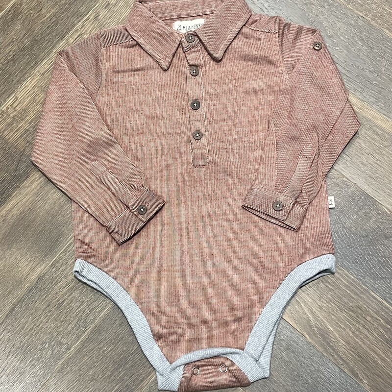 Me & Henry Onesie Top Burgundy, Size: 18-24M

New Sample!