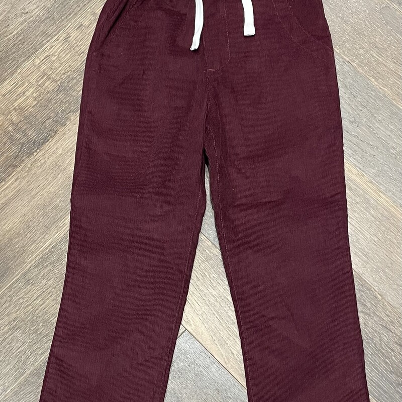 Me & Henry Corded Pants, Burgundy, Size: 3-4Y

New Sample!