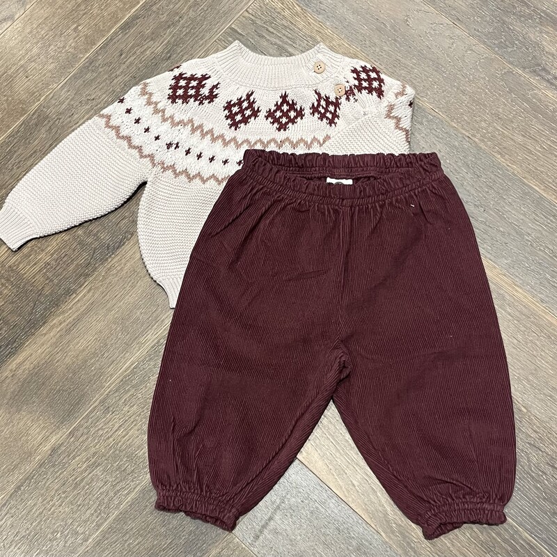 Musli 2 Pcs Knit/Cord Set, Burgundy, Size: 3-6M

Organic Cotton

New Samples!