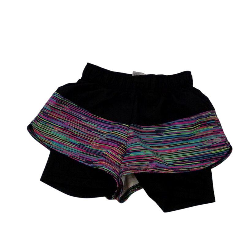 Shorts: Black/MultiColor