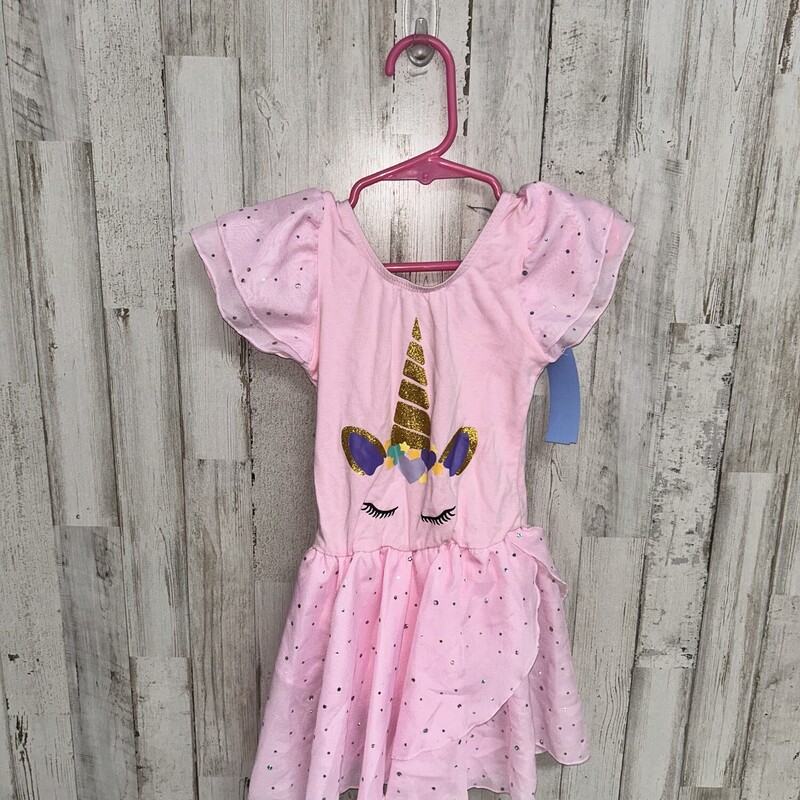 4T Pink Unicorn Leotard