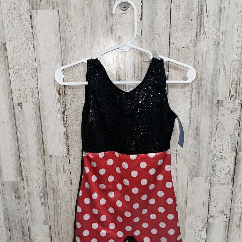 2T Red Dotted Leotard