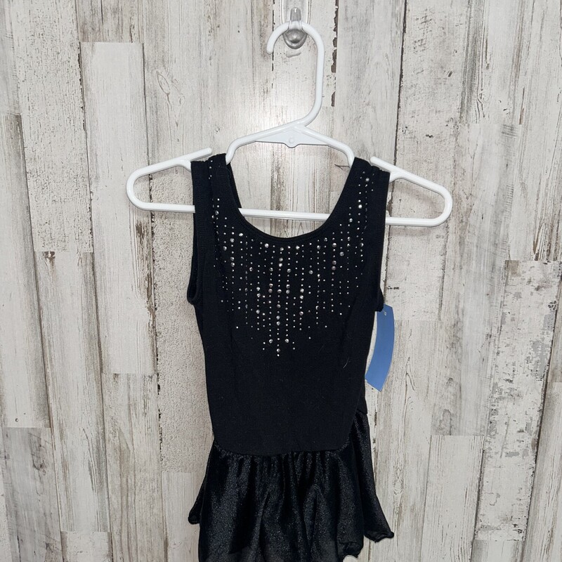 4/5 Black Studded Leotard