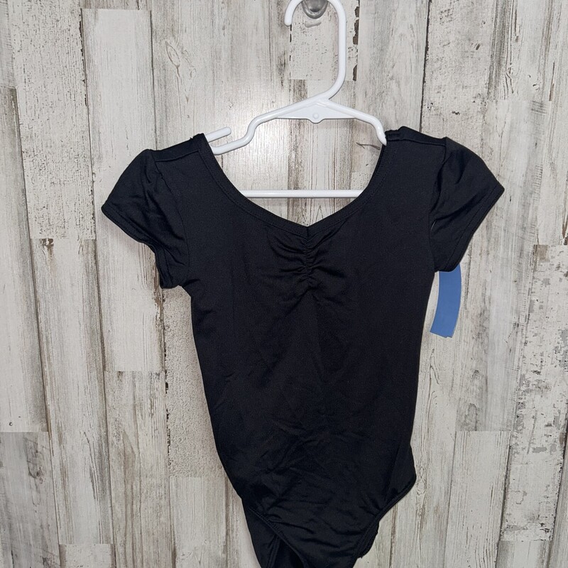 4/5 Black Leotard