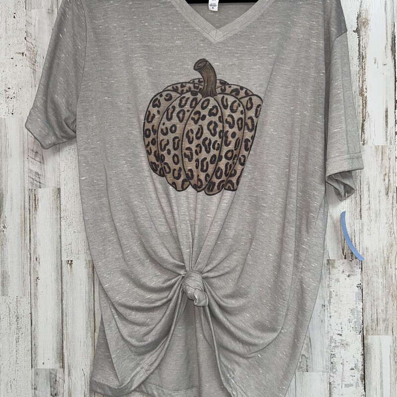 XL Leopard Pumpkin Tee