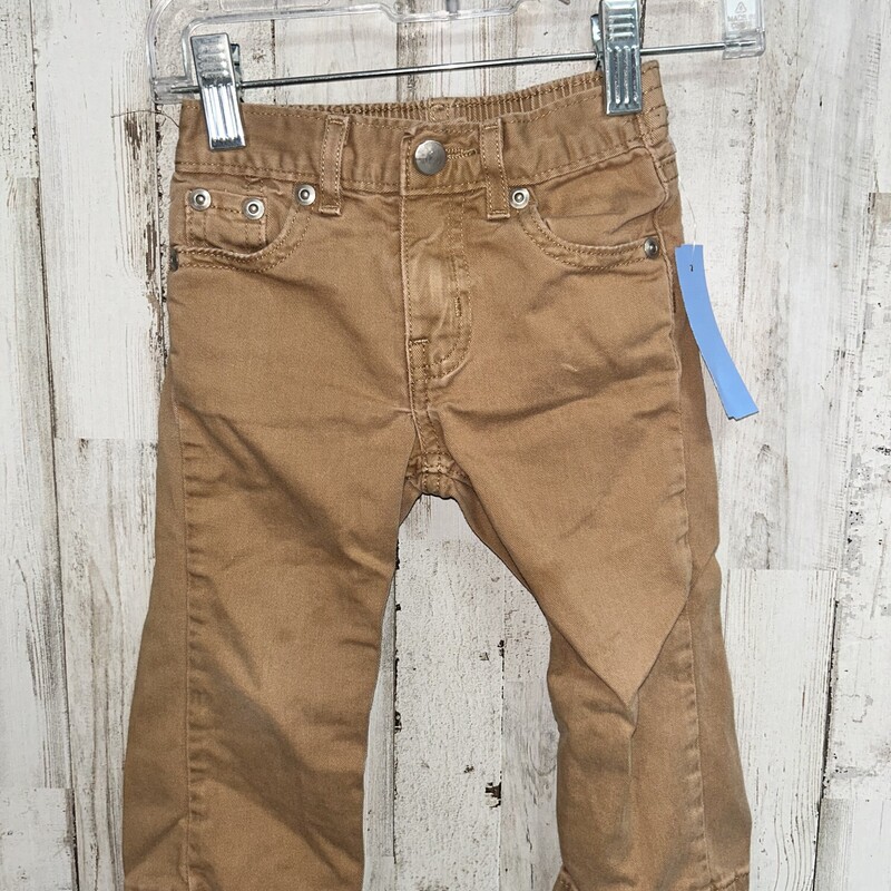 18M Tan Button Pants