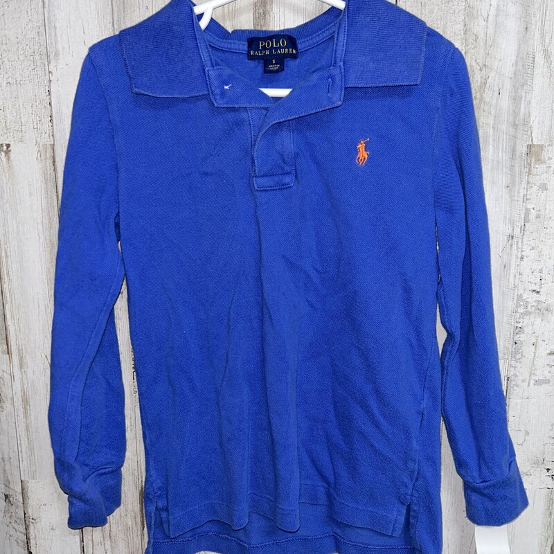 5 Blue Logo Polo