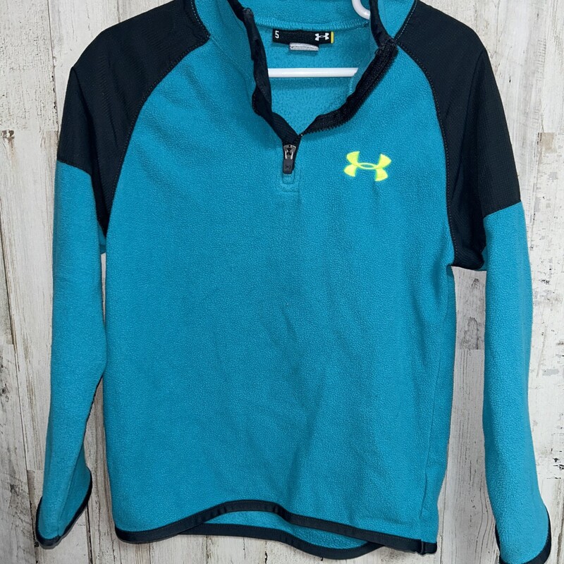 5 Teal Logo Pullover