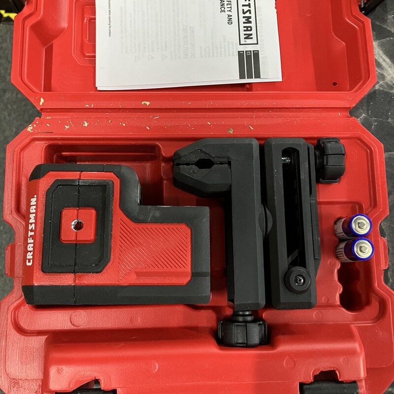 3 Spot Laser/studfinder, Craftsman 100 ft Range,  (CMHT77632)