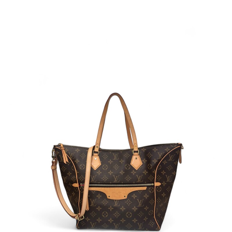 Louis Vuitton Tournelle, Monogram, Size: MM
Louis Vuitton Tote
From the 2017 Collection
LV Monogram Coated Canvas
Brass Hardware
Dual Shoulder Straps
Leather Trim Embellishment & Single Exterior Pocket
Canvas Lining & Single Interior Pocket
Zip Closure at Top
Protective Feet at Base

Dimensions: 17Lx12H
Comes With strap
Date Code :MB3137