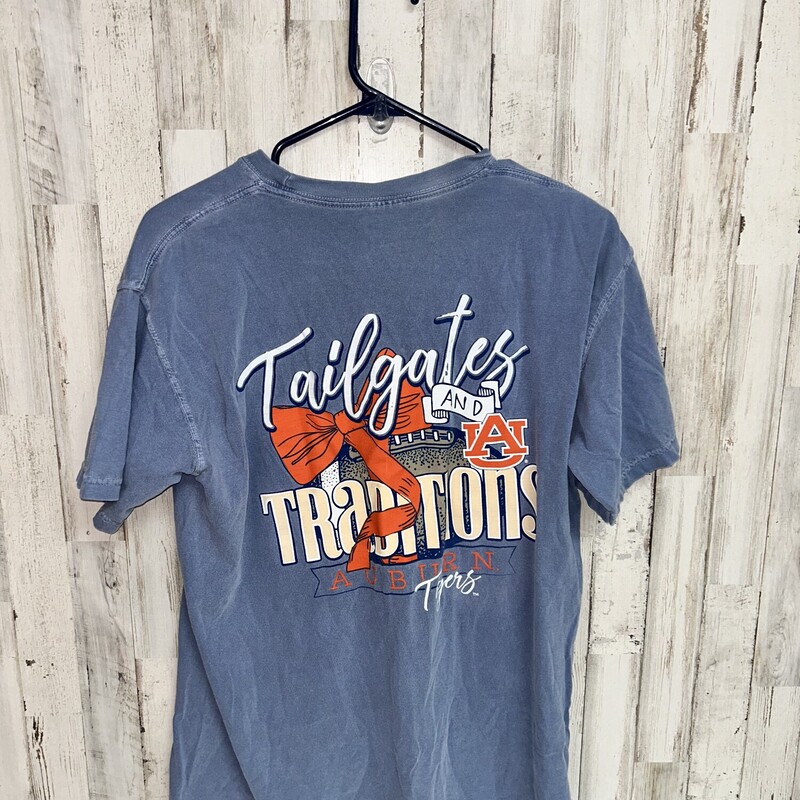 M Auburn Tigers Tee, Blue, Size: Ladies M