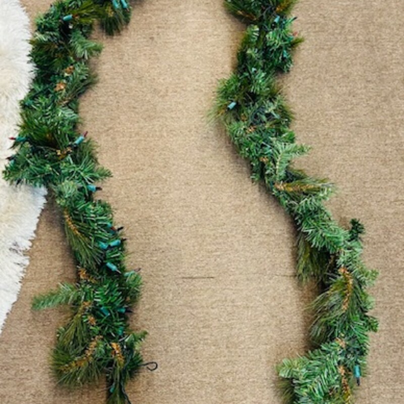 Multicolored Lit Garland
Green Brown Multicolored Size: 7.5ft