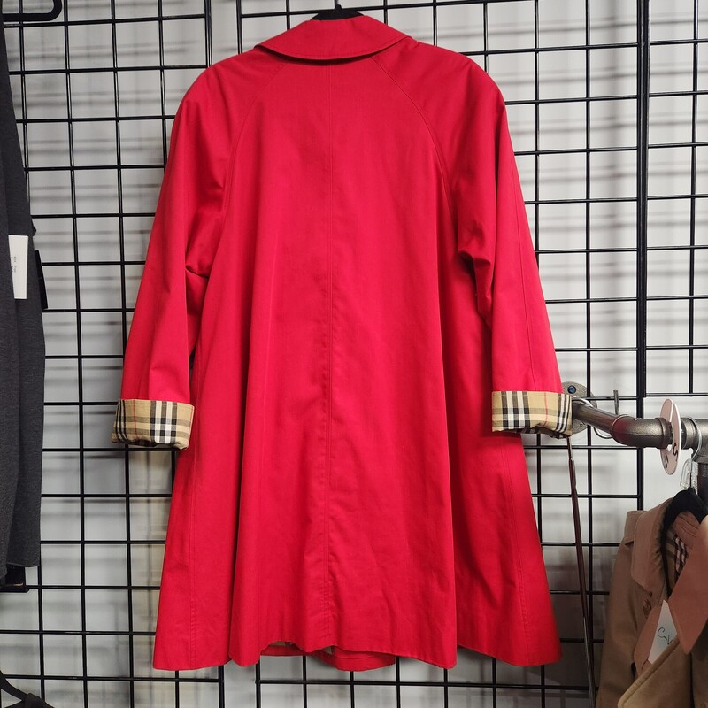 Burberry Vintage, Red, Size: XL